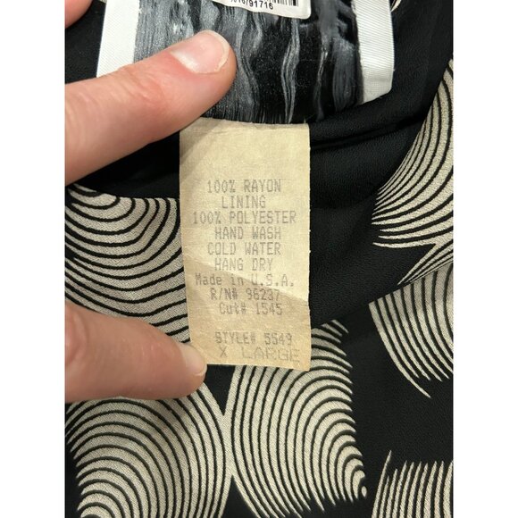 21St Escape Womens Sleeveless Geometric Print Maxi Dress Sz XL - Picture 7 of 8